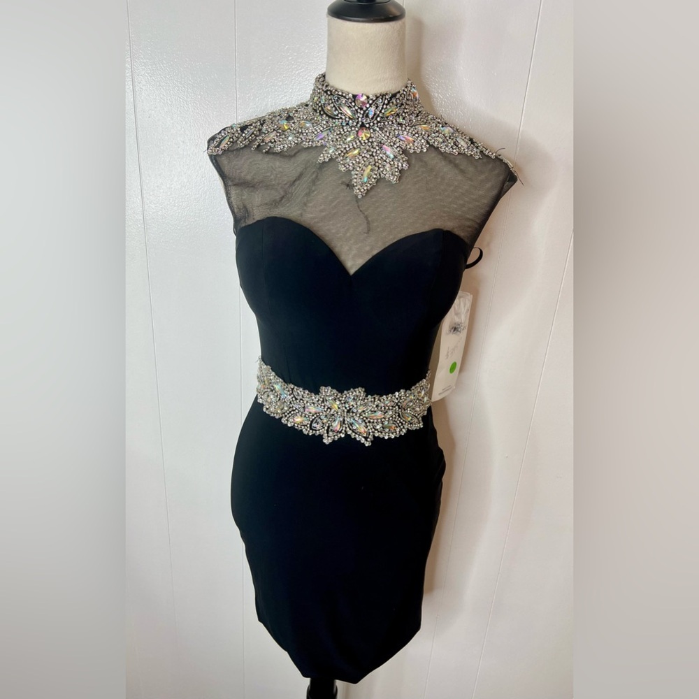 Homecoming dress/ cocktail dress/ formal dress/ black dress